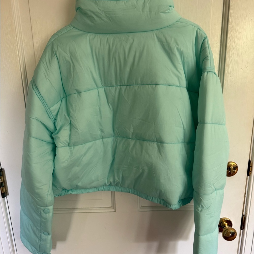 NWOT Free People Movement High Frequency Cropped Puffer Jacket - Picture 7 of 9